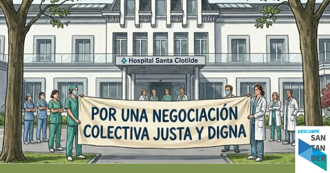 La plantilla de Santa Clotilde se concentra mañana en el hospital por “una negociación colectiva justa y digna”