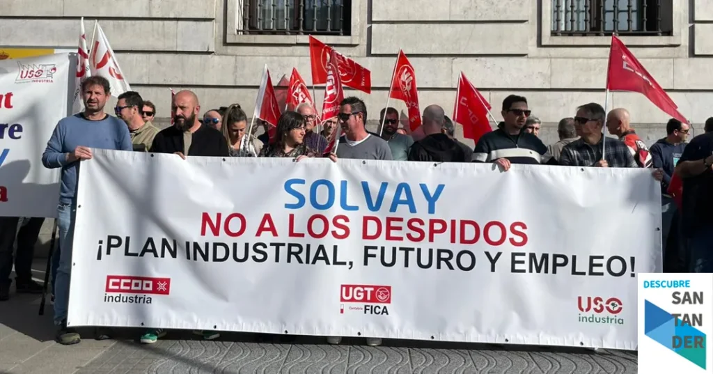 Noticias Torrelavega El comité de Solvay reclama apoyo institucional para minimizar el ERE en la fábrica de Torrelavega
