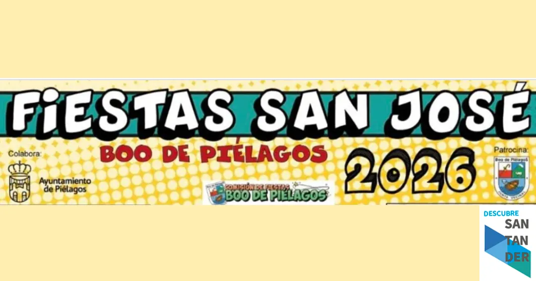 Programa fiestas San José Boo de Piélagos 2026