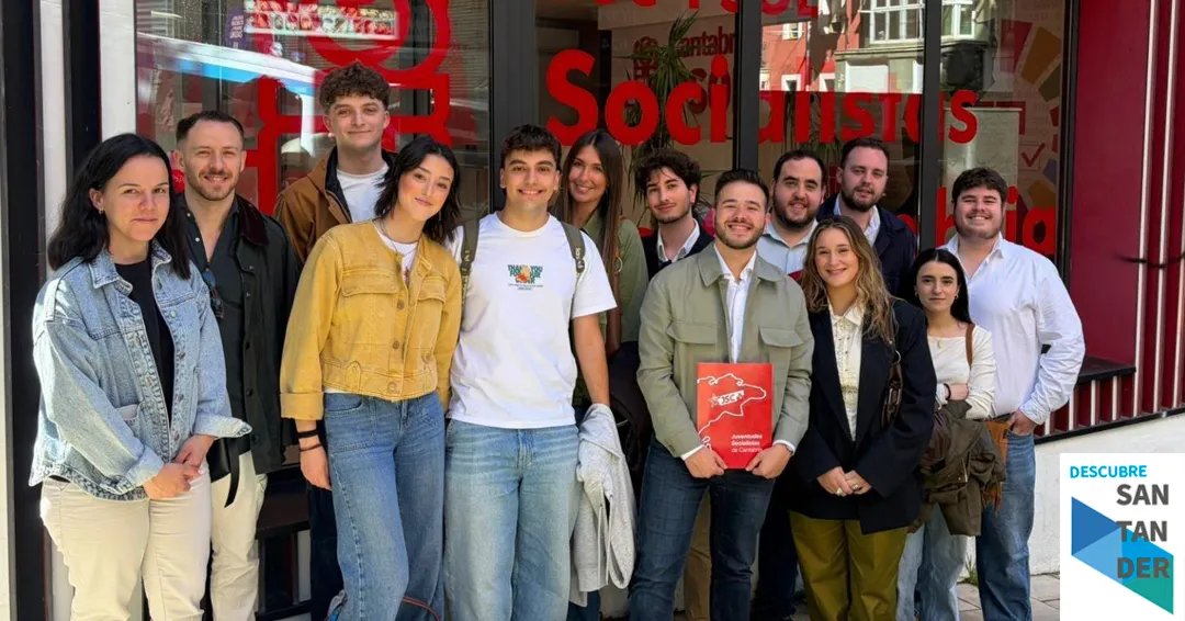 Fran Cano presenta su candidatura a la reelección como secretario general de Juventudes Socialistas de Cantabria