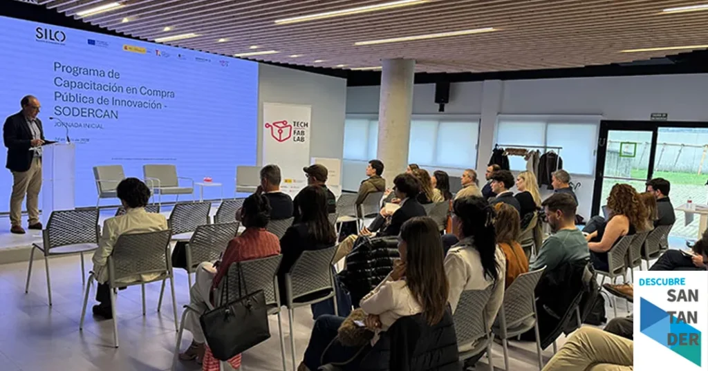 Noticias Santander SODERCAN presenta un programa integral de capacitación en Compra Pública de Innovación para startups de Cantabria