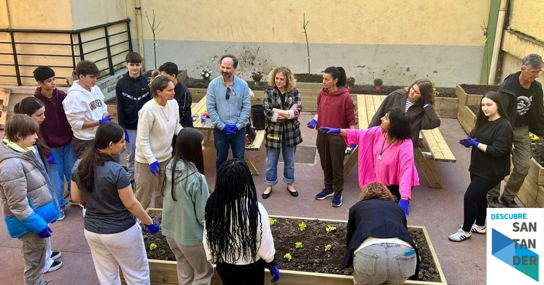 Torrelavega amplía la Red de Huertos Escolares a cuatro centros más en 2026