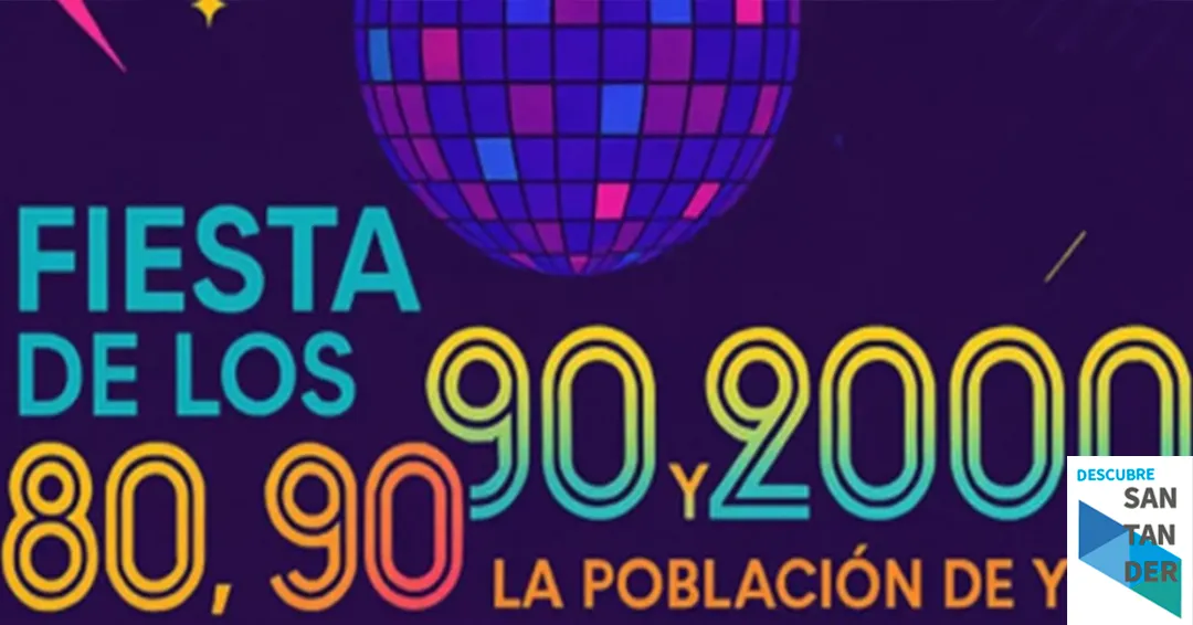 Programa fiesta de los 80, 90 y 2000 en Población de Yuso