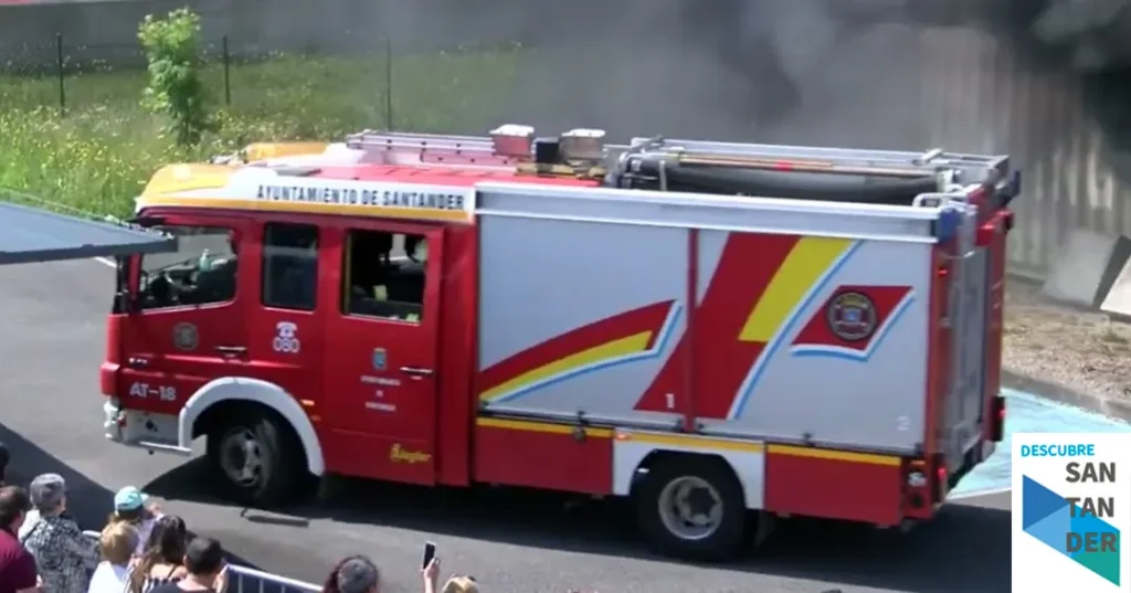 Horario puertas abiertas bomberos Santander 2026