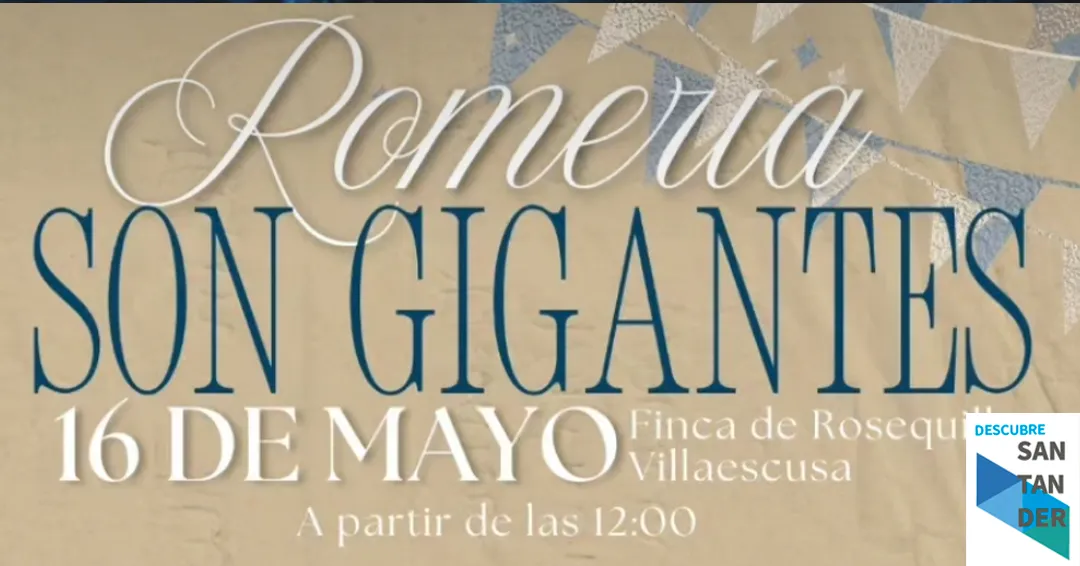 Programa Romería Son Gigantes Villaescusa 2026