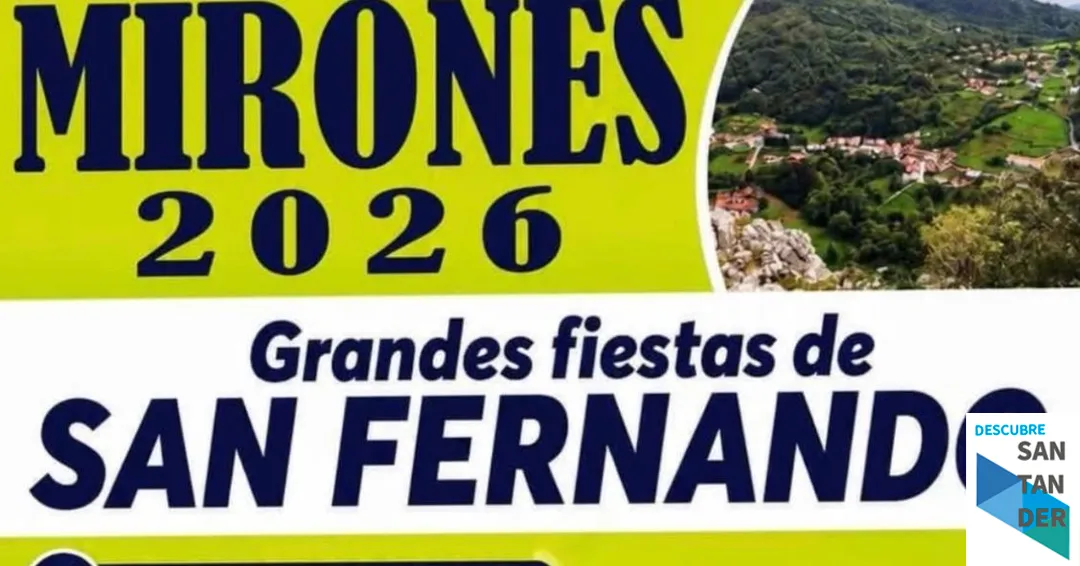 Programa Grandes fiestas de San Fernando Mirones 2026