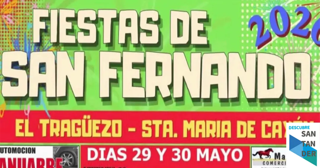 Programa Fiestas de San Fernando en El Tragüezo 2026