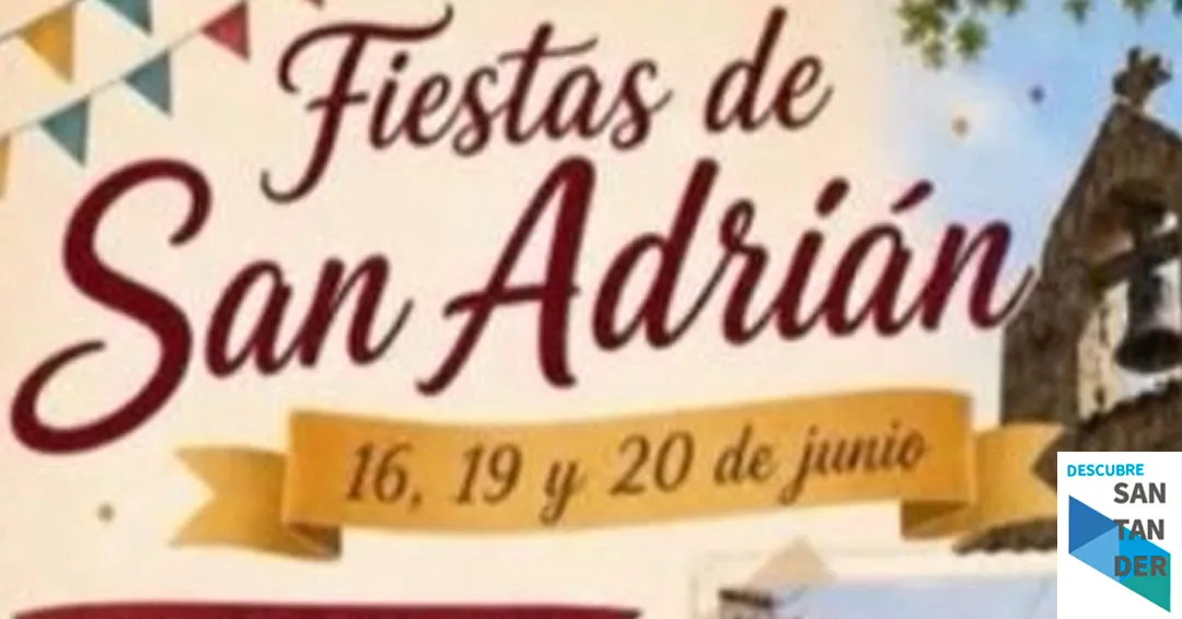 Programa fiestas de San Adrián Reocín 2026