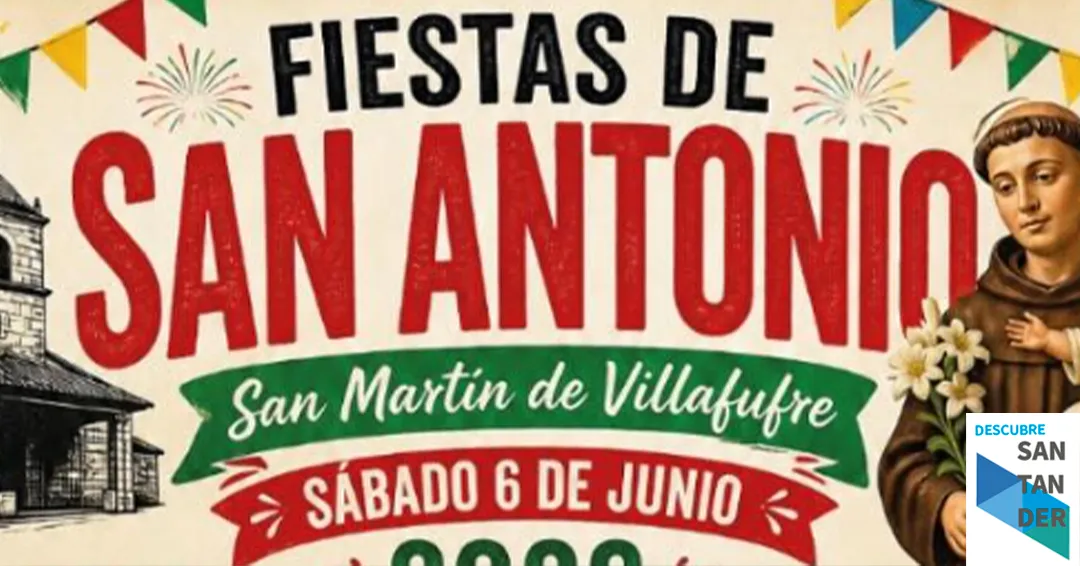 Programa Fiestas San Antonio San Martín de Villafufre 2026