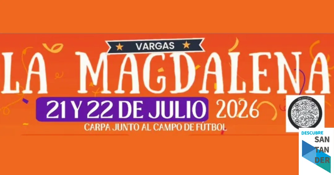 Programa fiesta La Magdalena Vargas 2026
