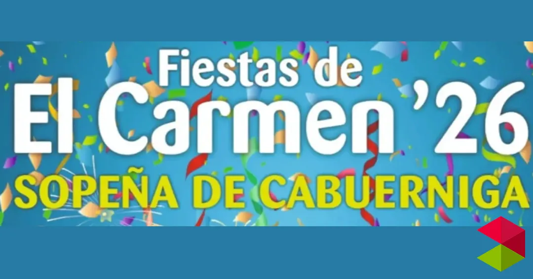 Programa El Carmen en Sopeña de Cabuerniga 2026