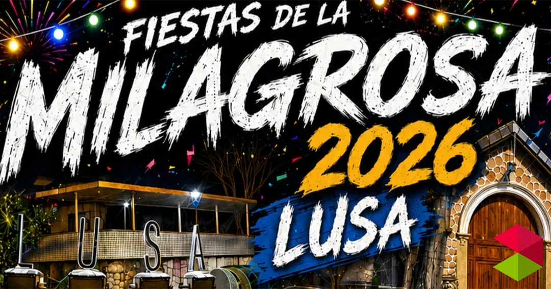 Programa fiestas de la Milagrosa Lusa 2026