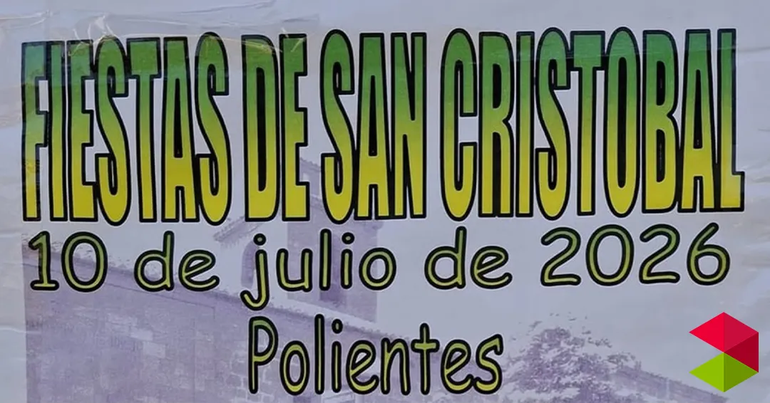 Programa fiestas de San Cristobal en Polientes 2026