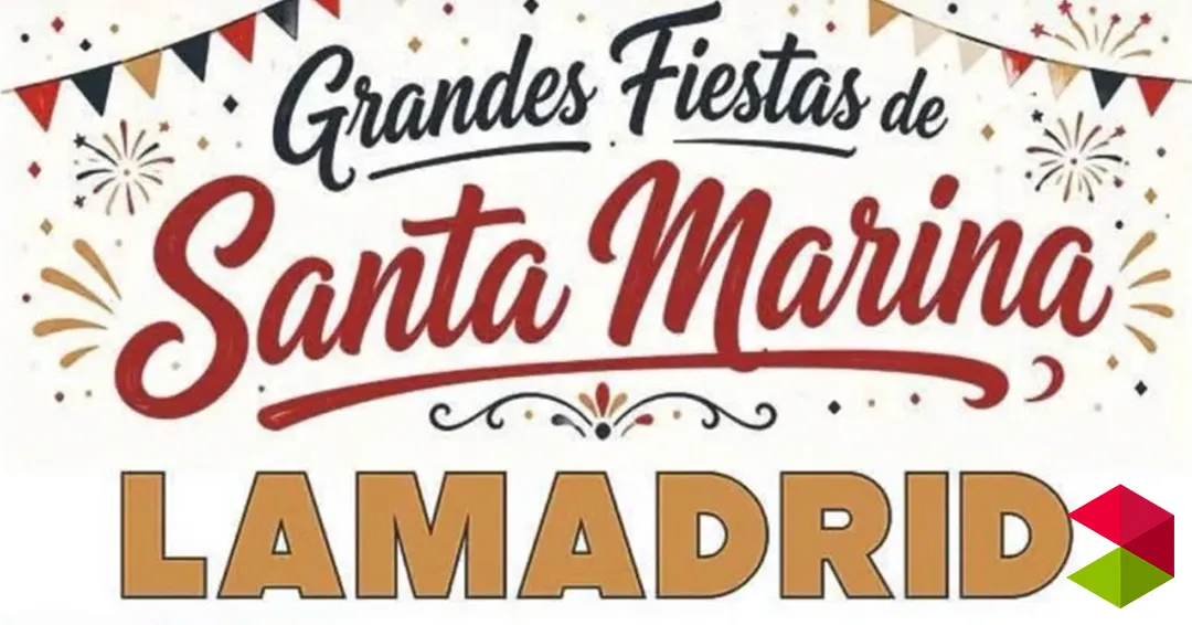 Programa fiestas Santa Marina en Lamadrid 2026