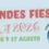 Programa grandes fiestas Isla 2026