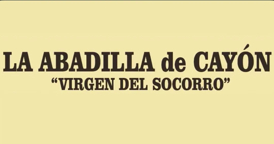 Programa fiestas La Abadilla de Cayón 2026