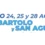 Programa fiestas San Bartolo y San Agustín en Serdio 2026