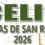 Programa San Roque en Celis 2026