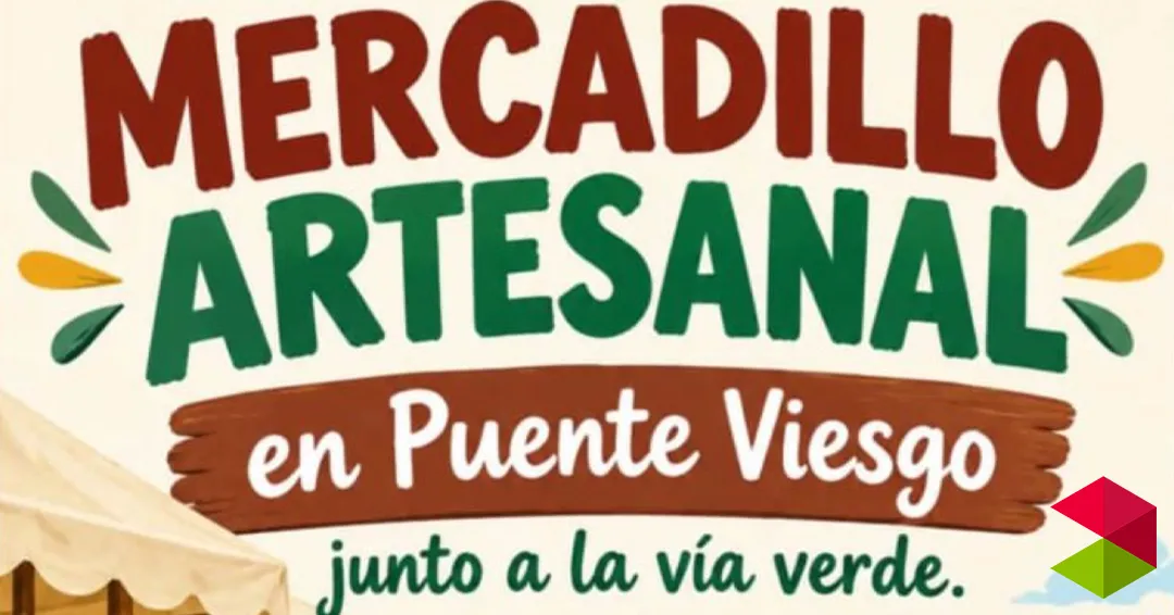 Horario mercadillo artesanal Puente Viesgo 2026
