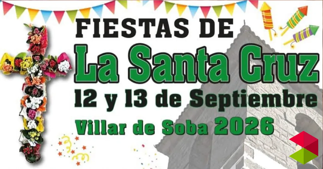 Programa fiestas de la Santa Cruz en Villar de Soba 2026