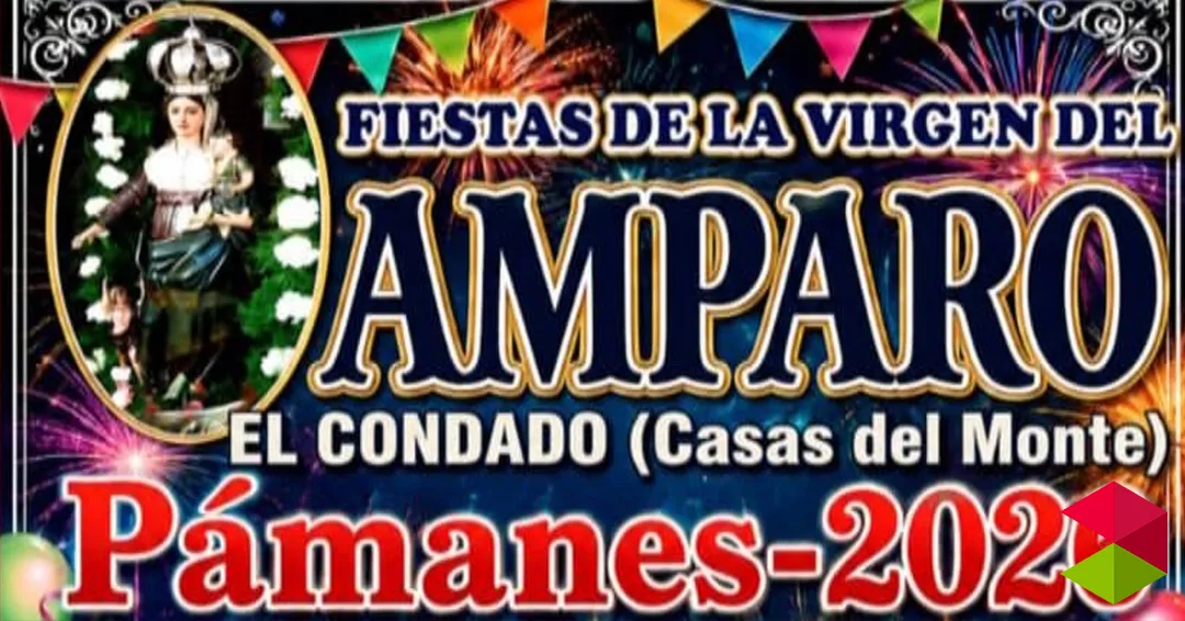 Programa fiestas Virgen del Amparo en Pámanes 2026