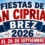 Programa fiestas de San Cipriano en Brez 2026