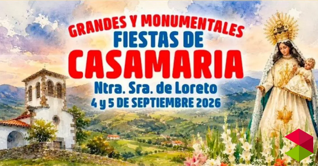Programa fiestas Ntra. Sra. de Loreto en Casamaría 2026